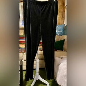Chic Black Velvet Trousers, Crazy Horse🐎Collection, STRETCH
